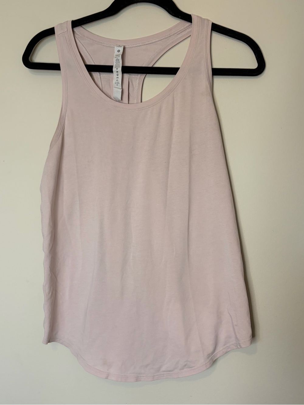 lululemon athletica Light Pink Racerback Tank